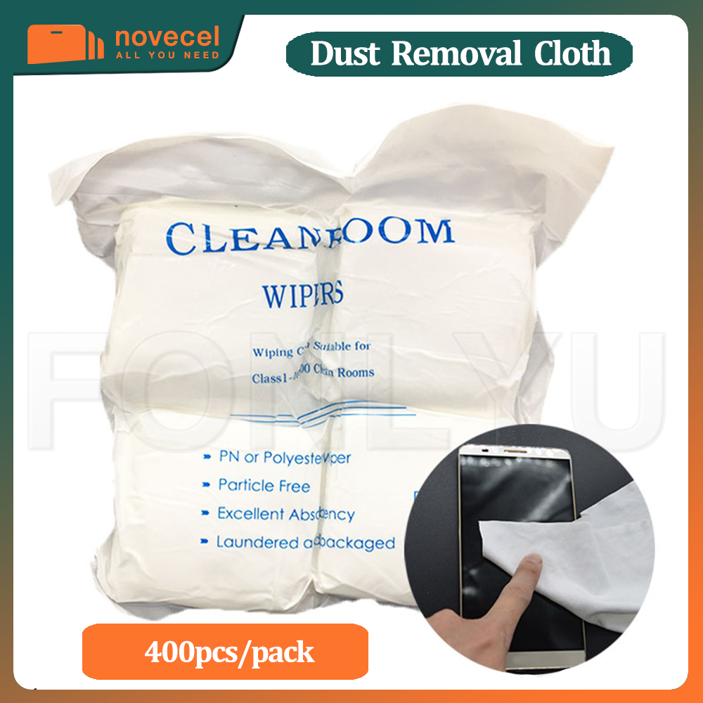 Lcd Screen Adhesive - Novecel 400ชิ้น/ถุงนุ่มผ้าฝุ่นสำหรับทำความสะอาดหน้าจอ LCD กาว Remover Cleanroom