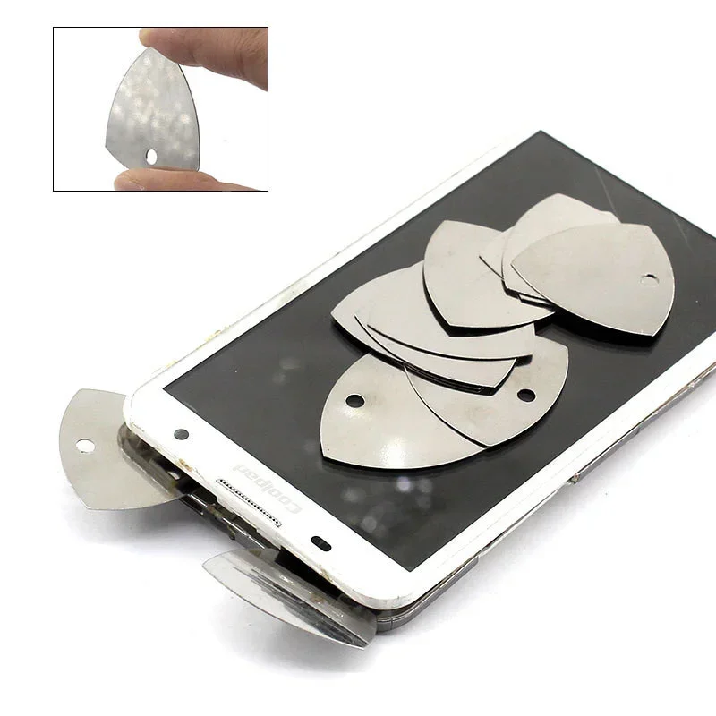 Electronics Repair Services - โลหะเครื่องมือเปิดโทรศัพท์ 10/20/50PCS กีตาร์โลหะ Picks Pry เปิดสําหรับ