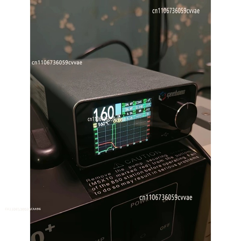 Electronics Repair And Maintenance - ชุดสถานีบัดกรี TC22 240W พร้อมขาตั้งหัวแร้ง SDC02 ด้ามจับ