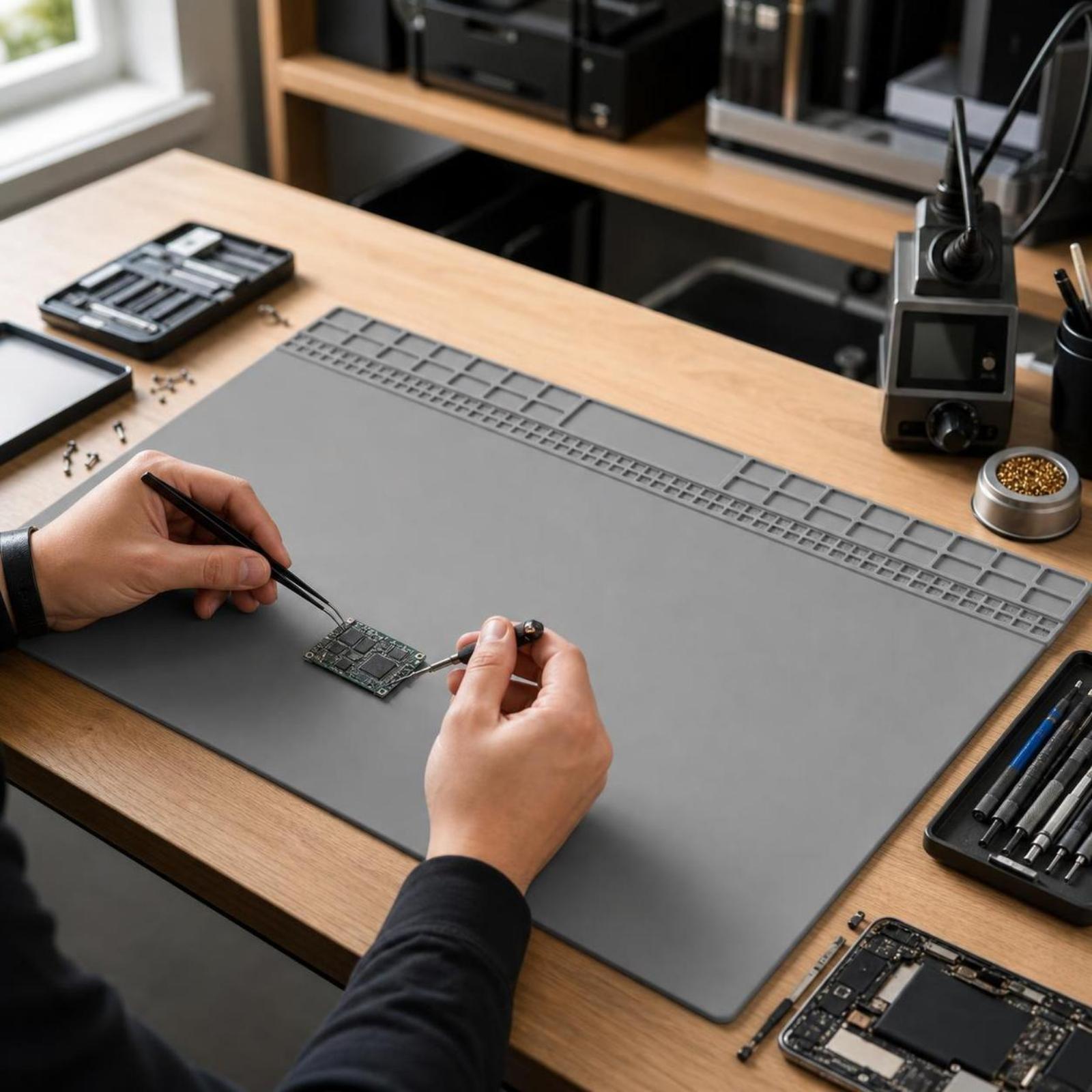 แผ่นรองซิลิโคนทนความร้อนสำหรับ - Electronic Repair บทวิจารณ์และราคา