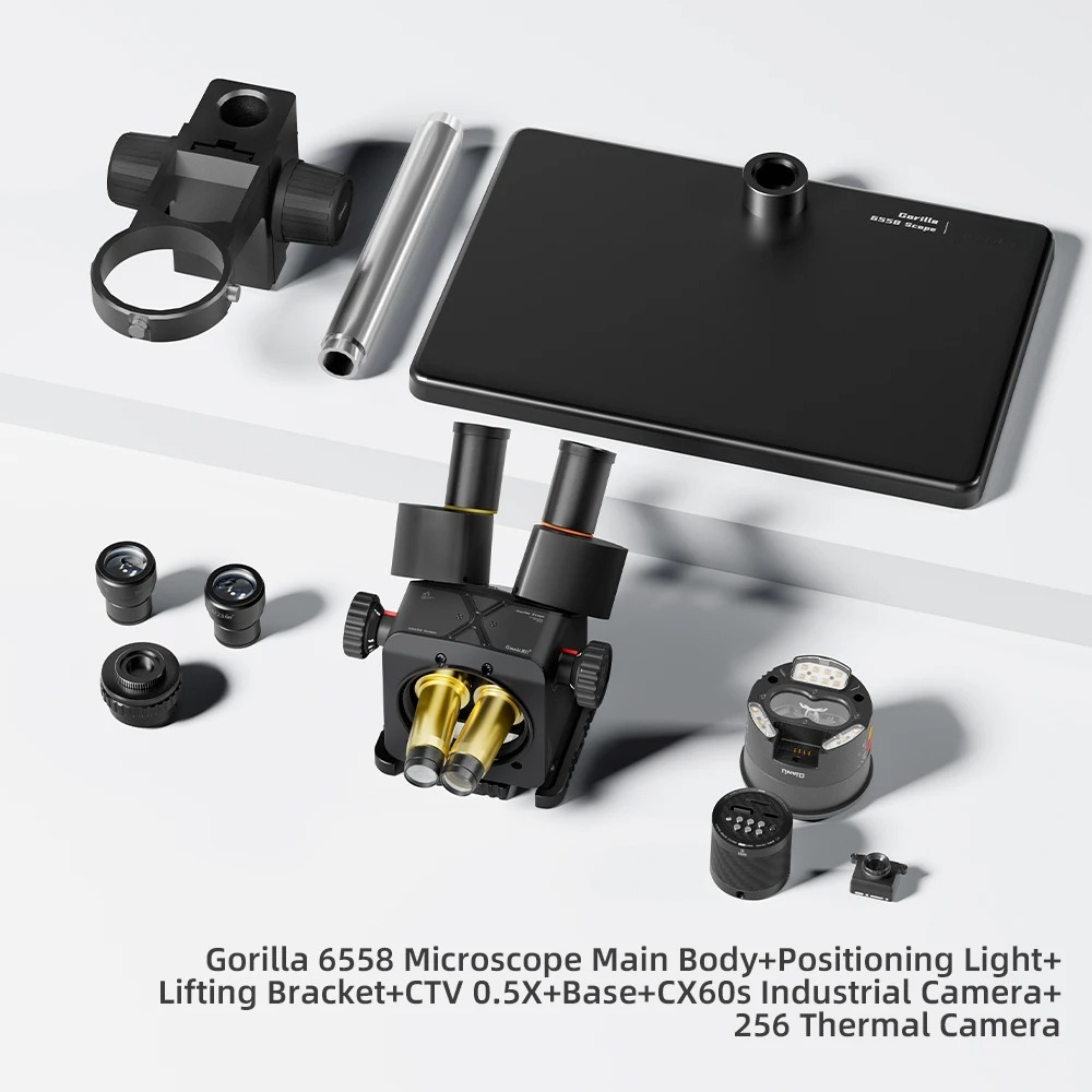 กล้องจุลทรรศน์สามตา Qianli 655 - Electronic Repair บทวิจารณ์และราคา