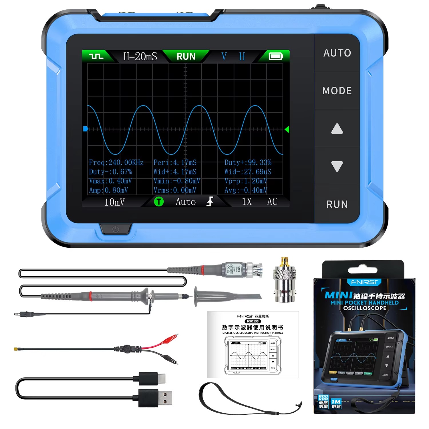 สำหรับ DSO510 มินิออสซิลโลสโคป - Electronic Repair บทวิจารณ์และราคา