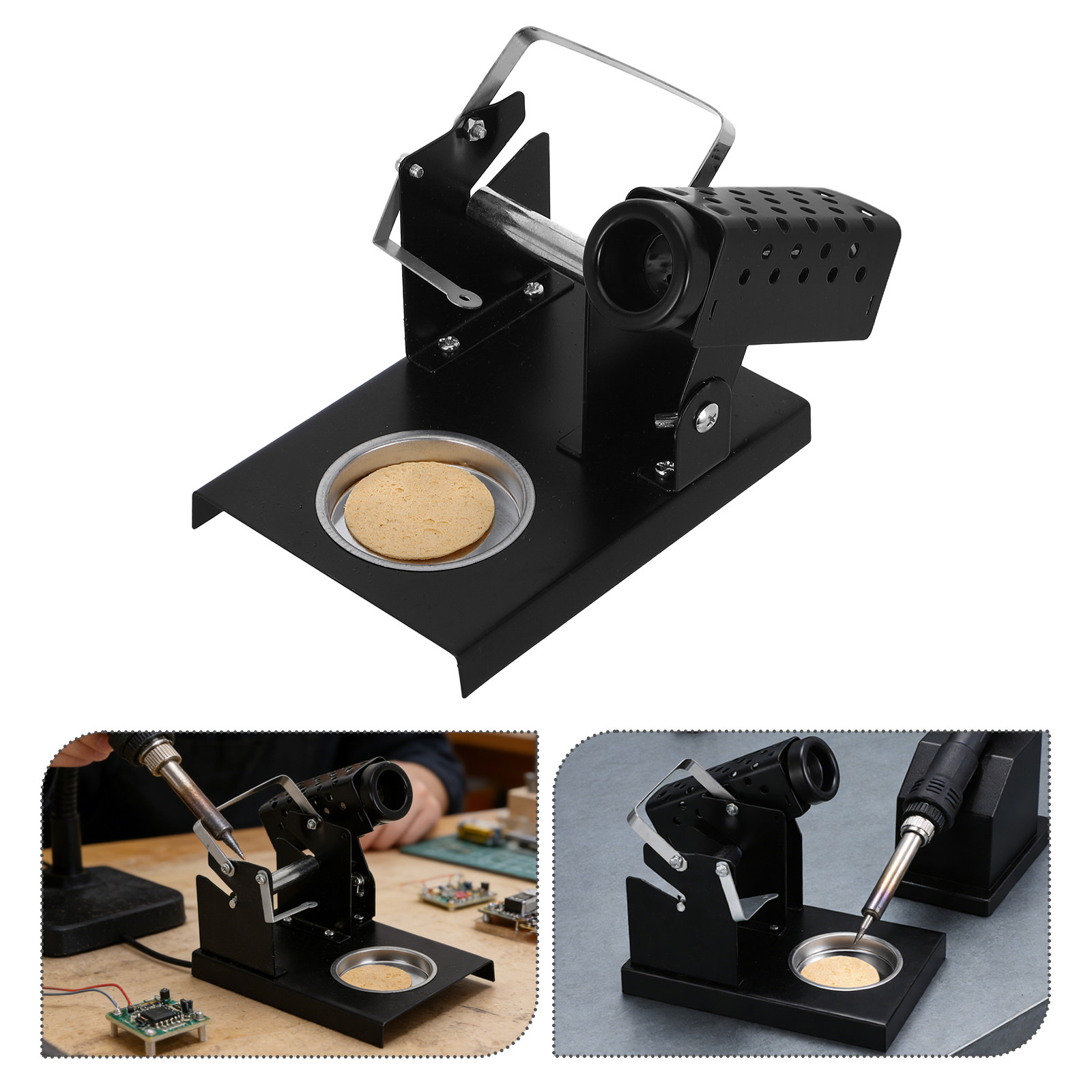 แท่นวางหัวแร้งโลหะ ขนาดกะทัดรั - Electronics Repair Tool บทวิจารณ์และราคา